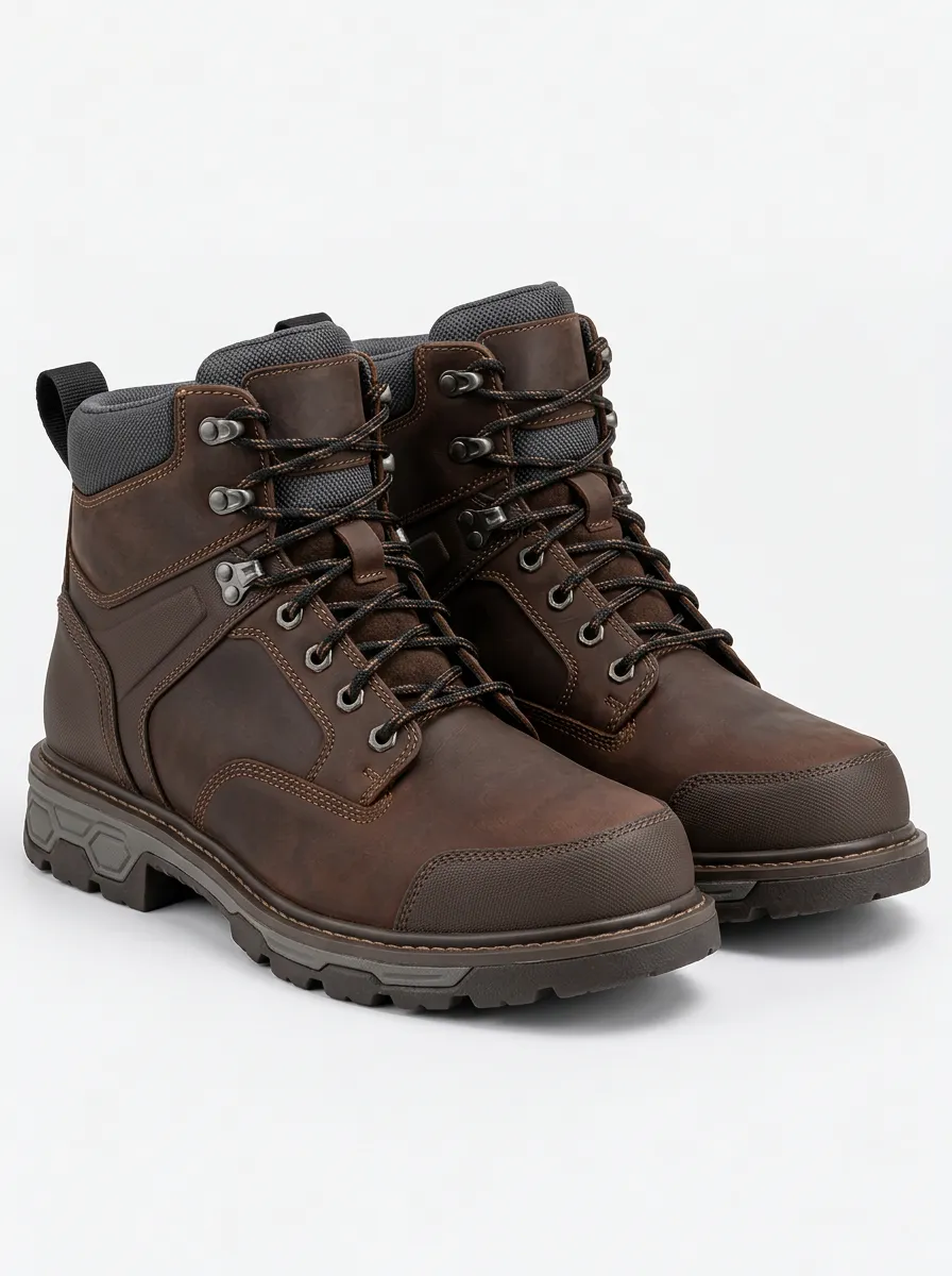 Men's Leather Waterproof Work Boot Style