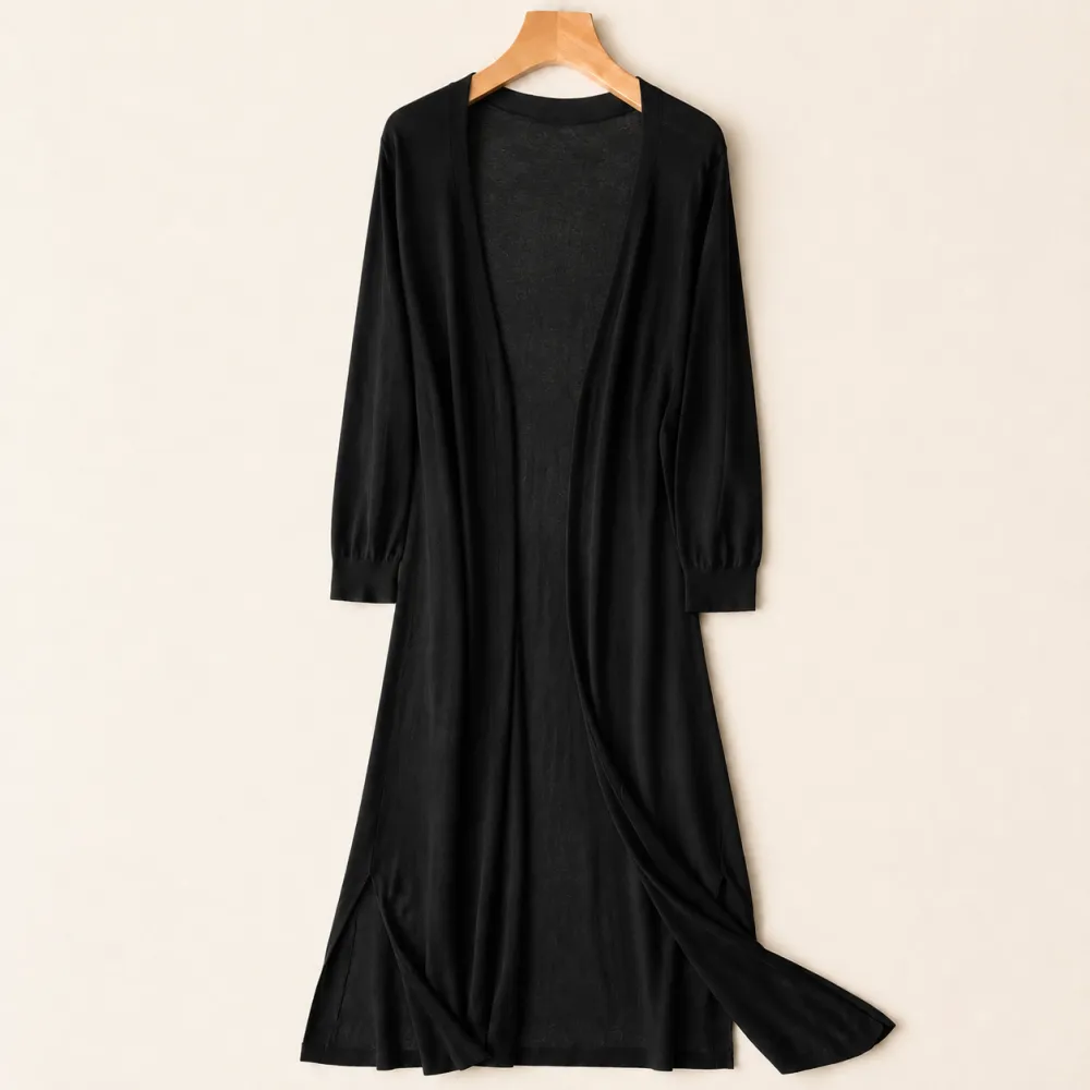 Longline Soft Knit Cardigan