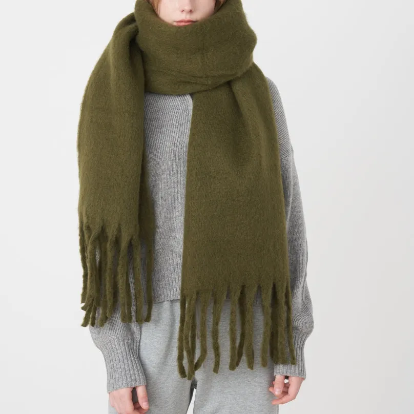 Everyday Tassel Blanket Scarf