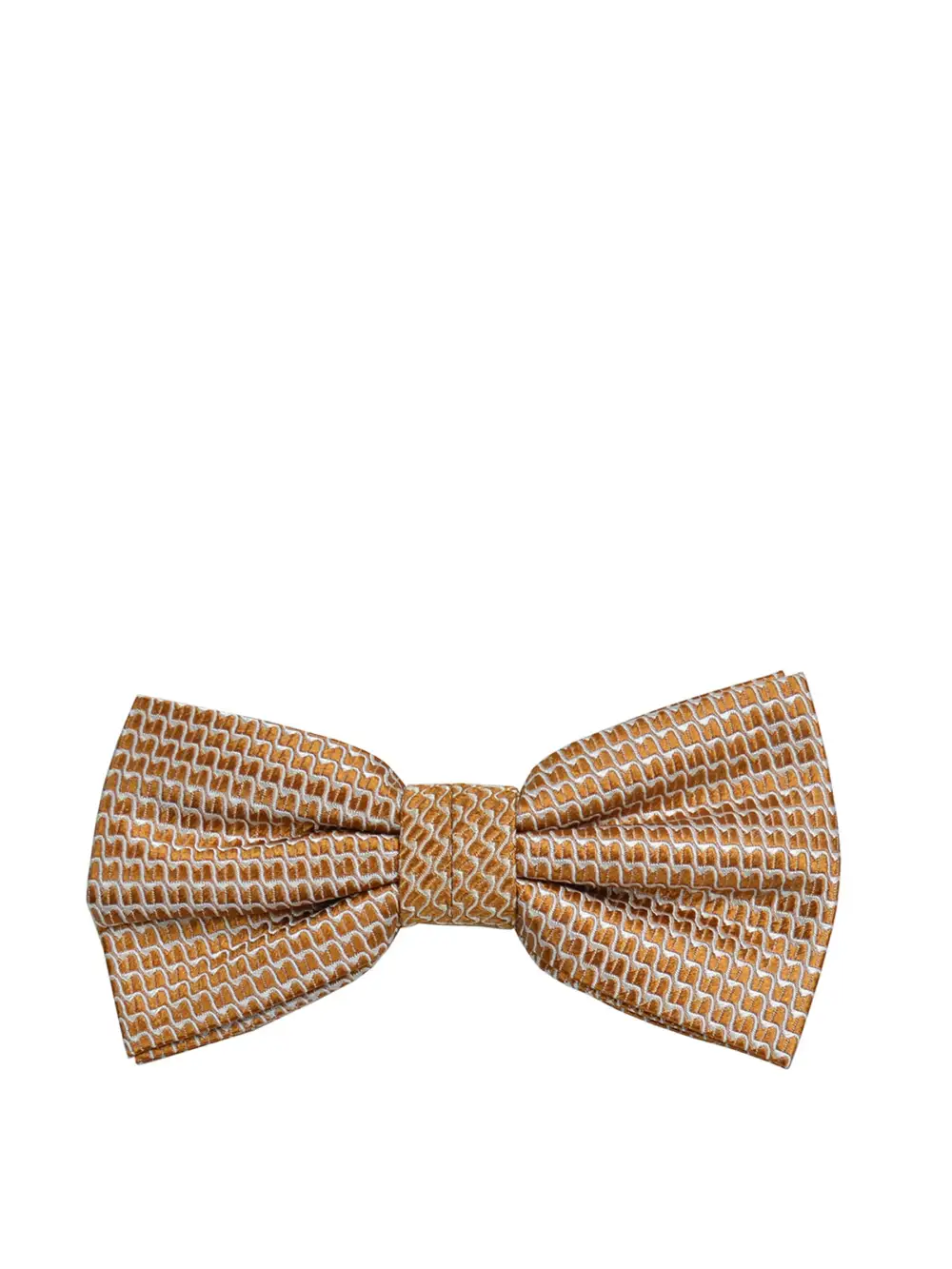 Distinguished Patterned Silk Bow Tie