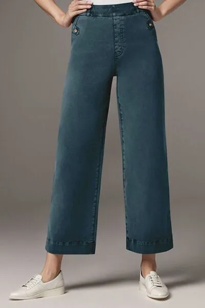 Relaxed High Waist Pocketed Denim Jeans