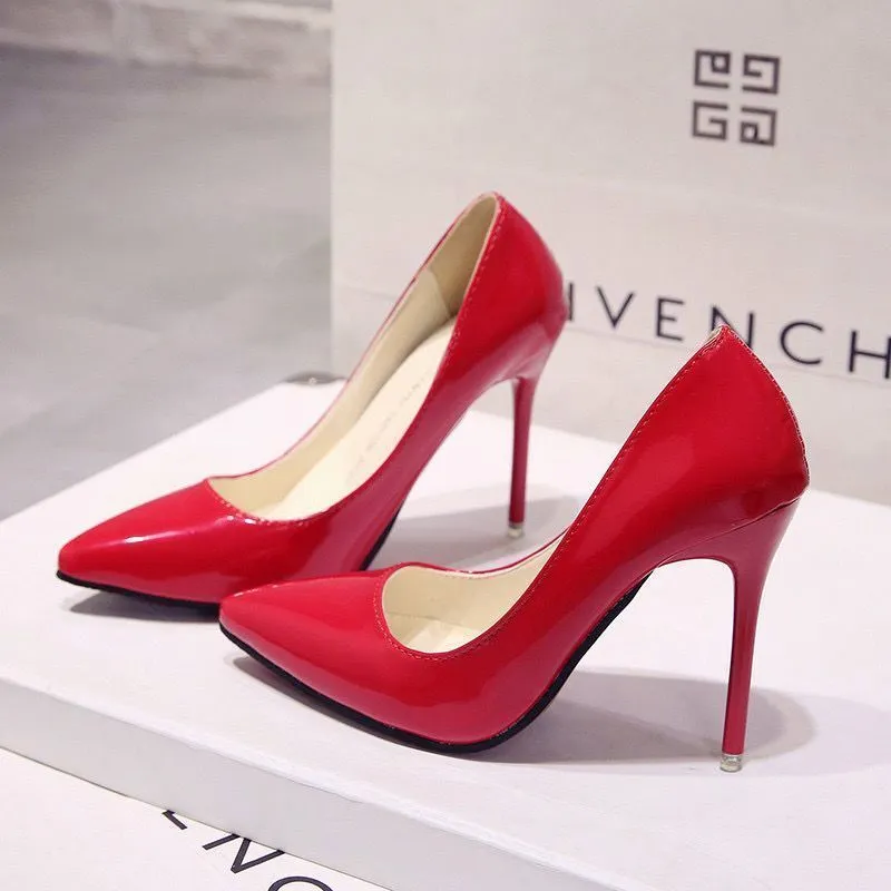 Slip On Stiletto Heels