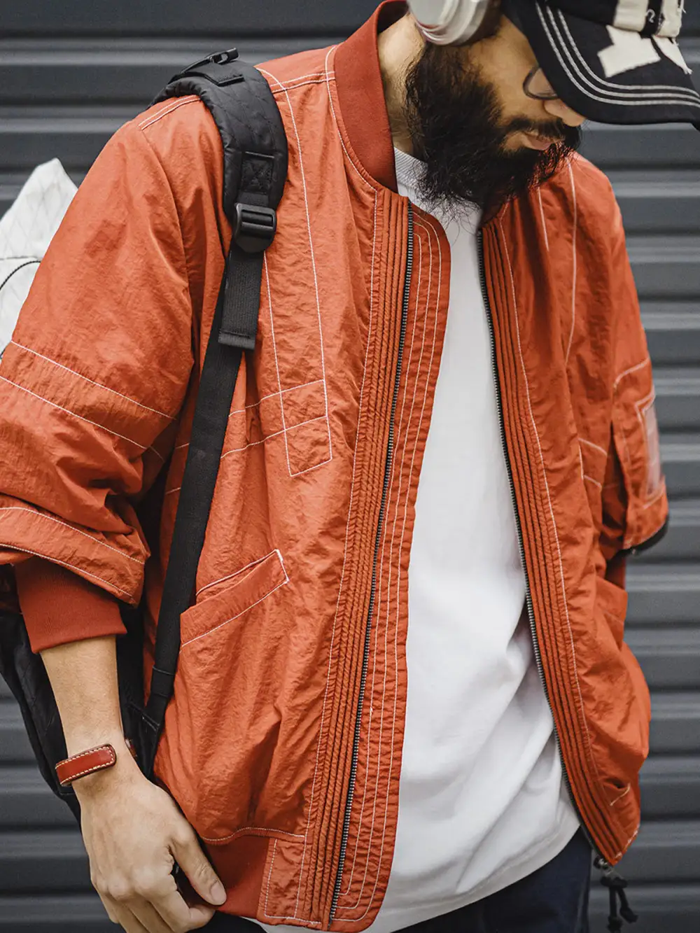 Men's Modern Bomber Jacket