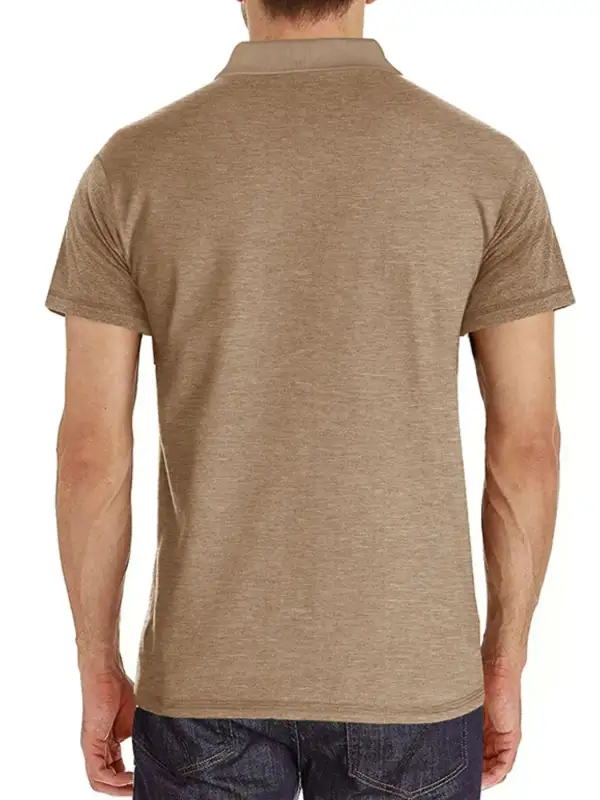 Everyday Pocket Detail Collared Polo Shirt