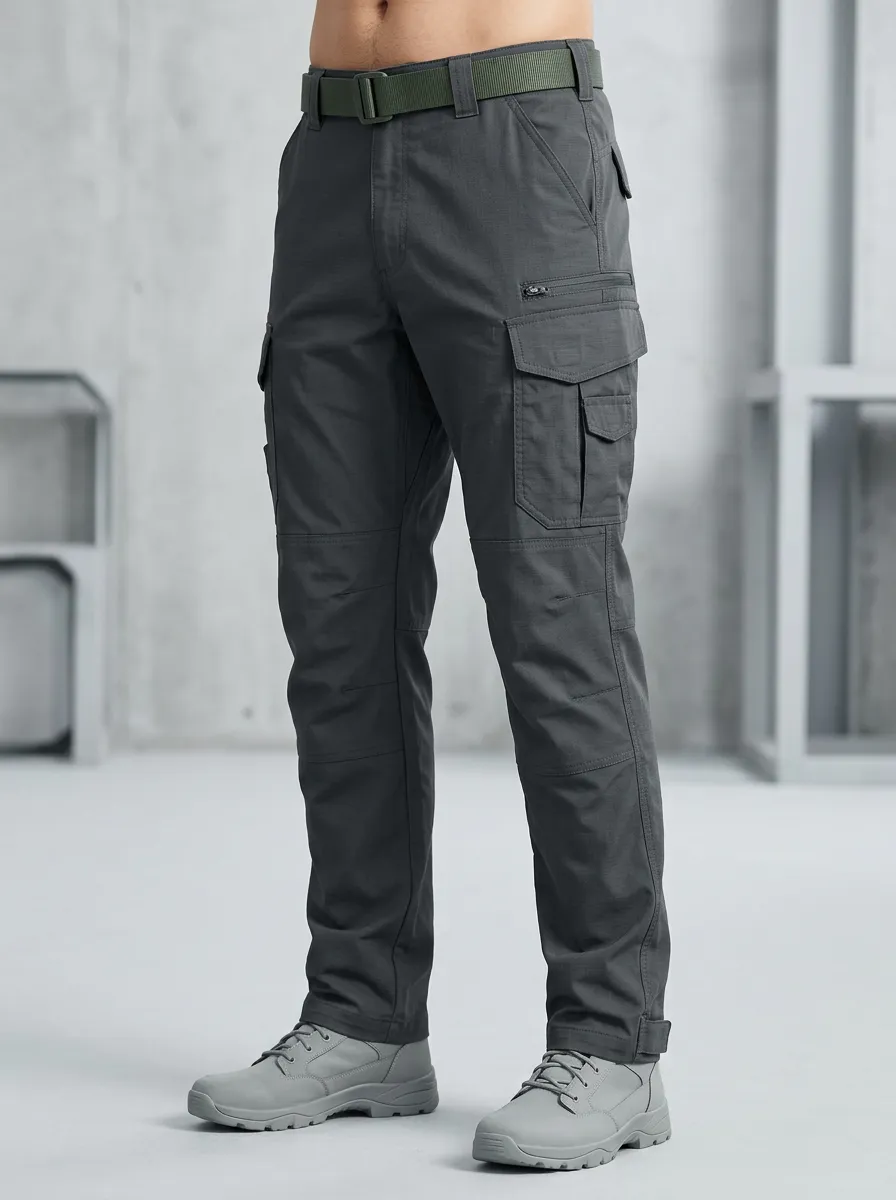 Men's Rugged Trail Multi-Pocket Waterproof Tactical Cargo Pants