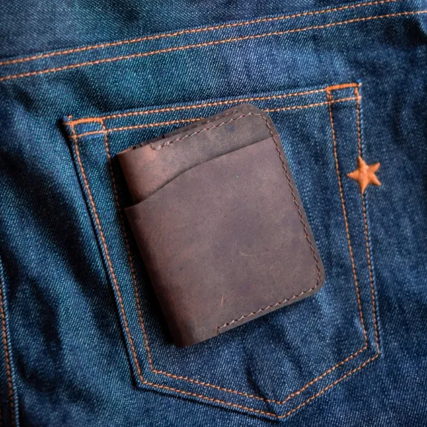 Compact Leather Card Holder