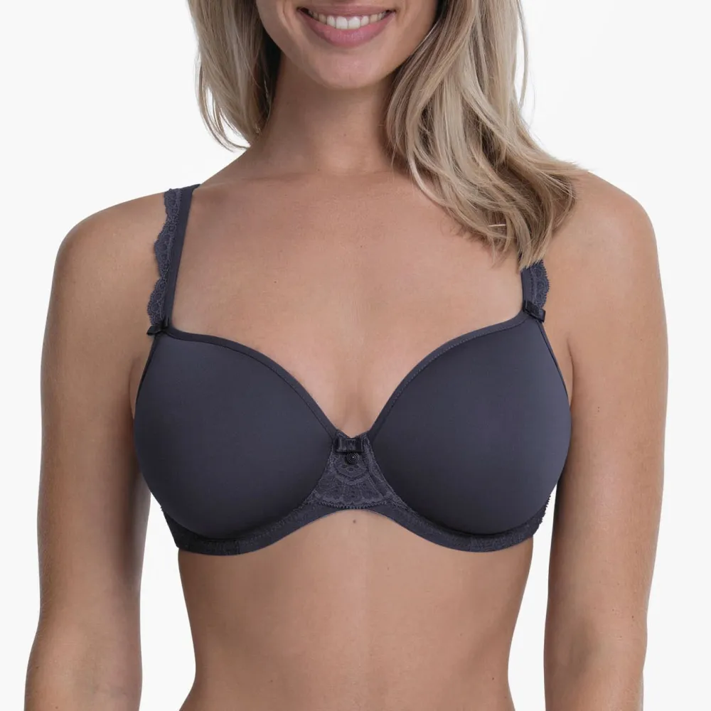 Women's Underwire Seamless Lace Natural Shape Breathable Smoothing Bra