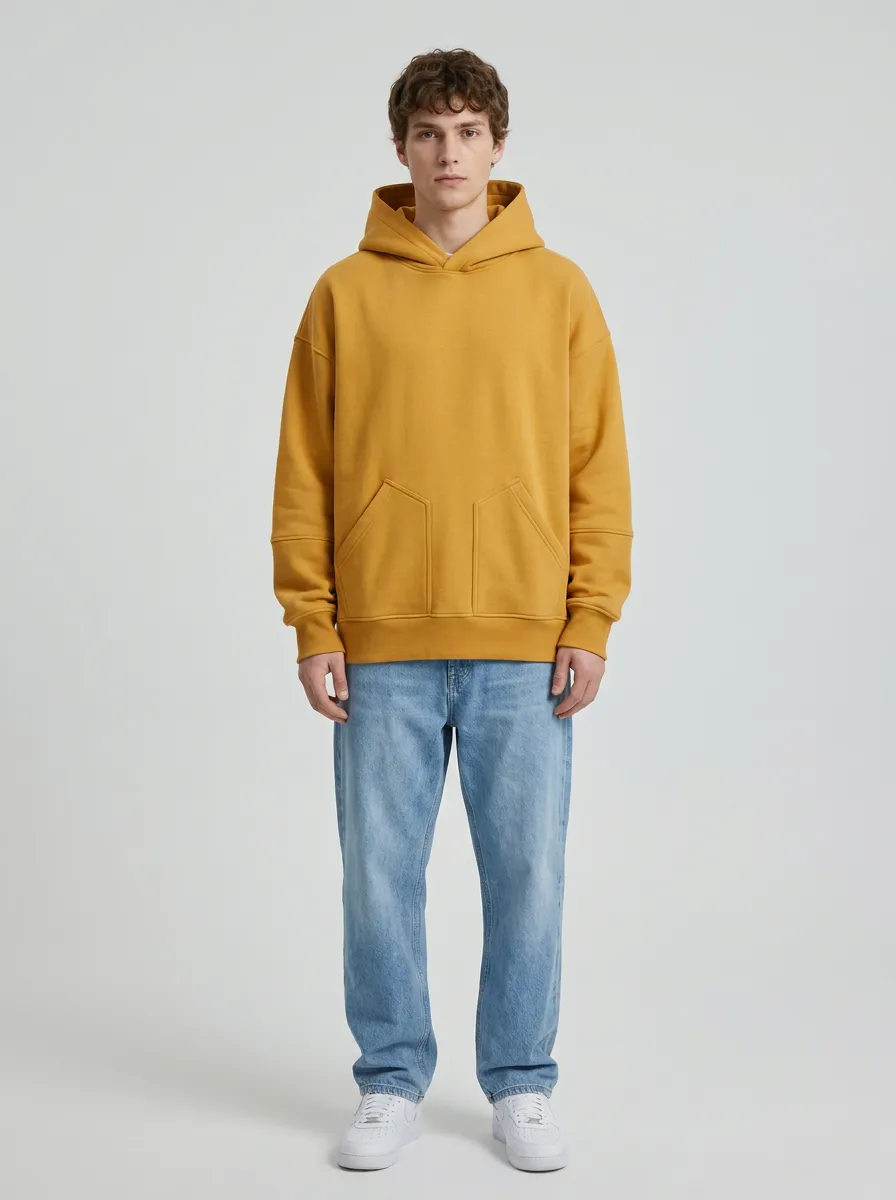 Unisex Laid Back Hooded Sweatshirt