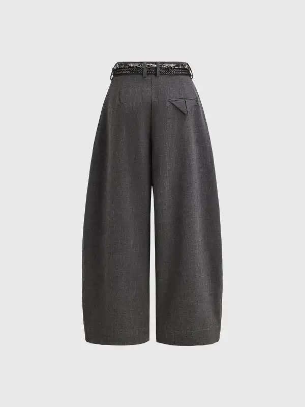 Relaxed Wide-Leg Pants