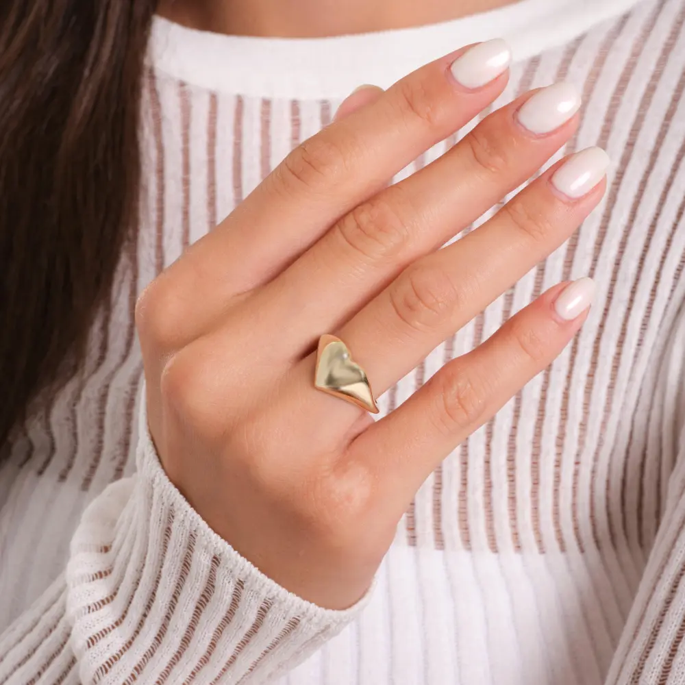 Bold Heart Ring