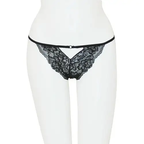 Open-Design Cut-Out Lace Panty