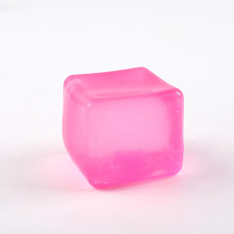 Slow Rebound Malt Sugar Ice Cube Squishy Stress Relief