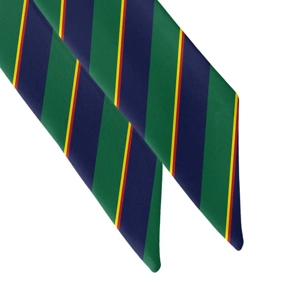 Federal Stripe Pattern Hair Scarf