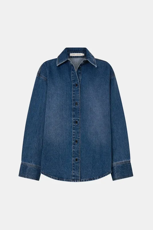 Dark Classic Blue Denim Classic Shirt