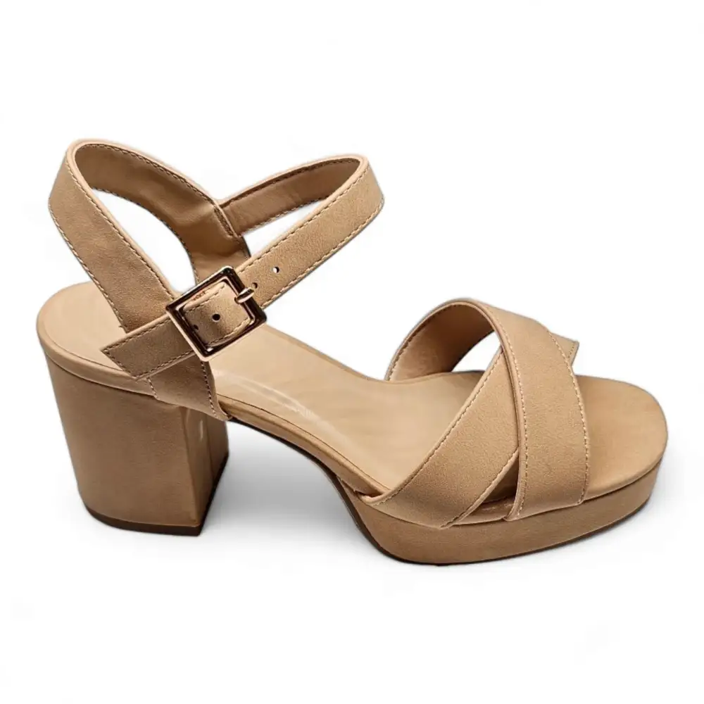 Manner Platform Ankle Strap Sandals