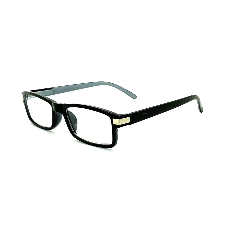 Classic Rectangular Spring-Hinge Reading Glasses
