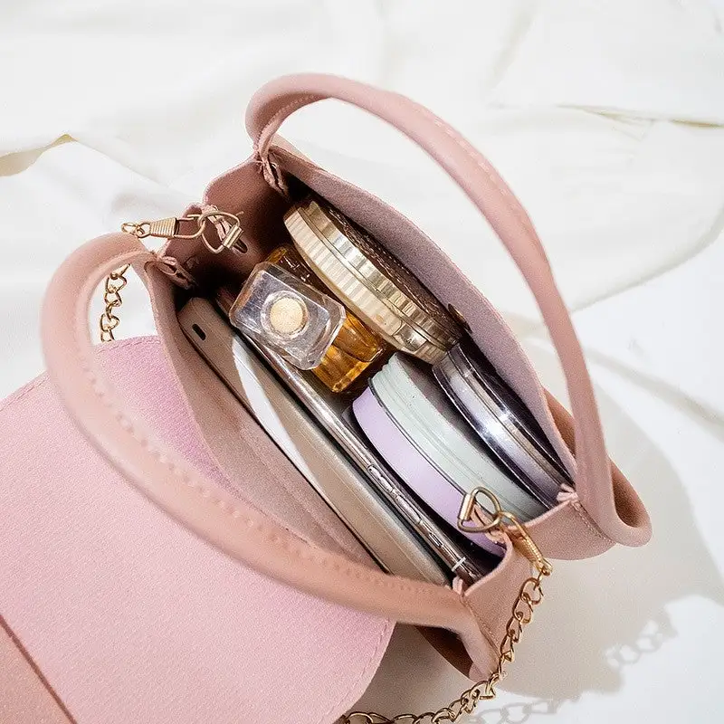 Temperament Solid Handbag