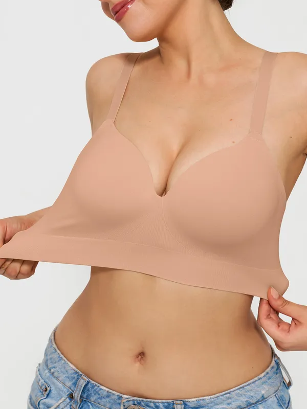 Seamless Wireless Shaping Lift Bra