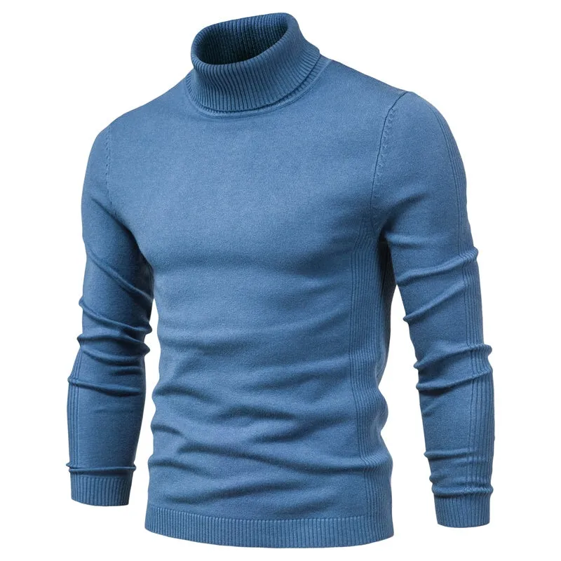 Knitted High Neck Sweater