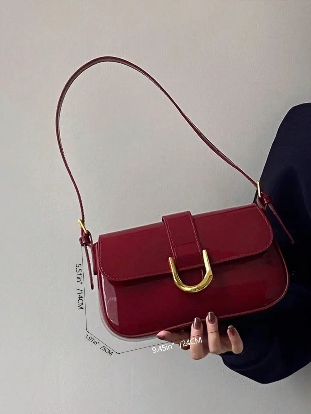 PU Leather Shoulder Bag