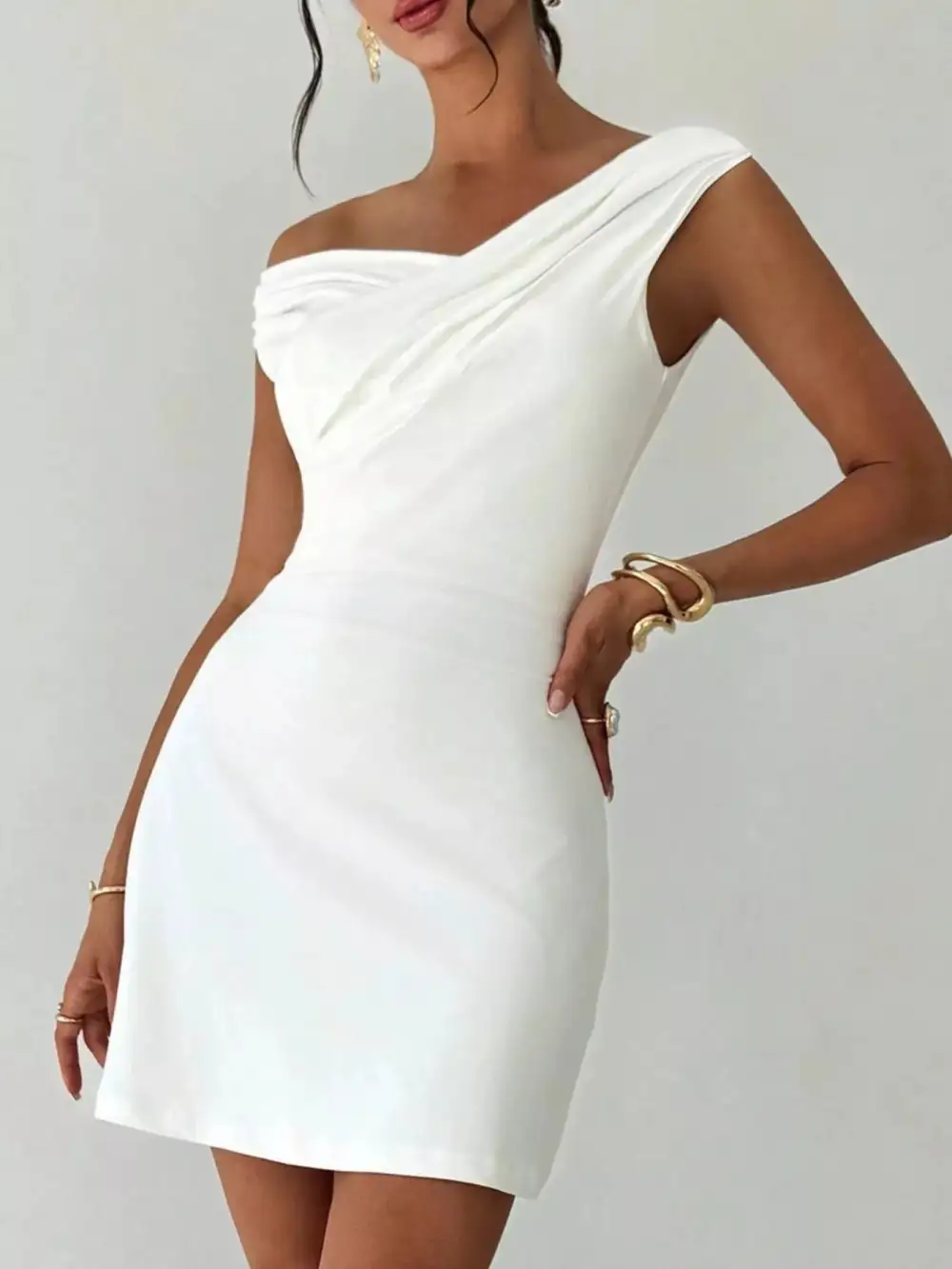 Off Shoulder Mini Dress