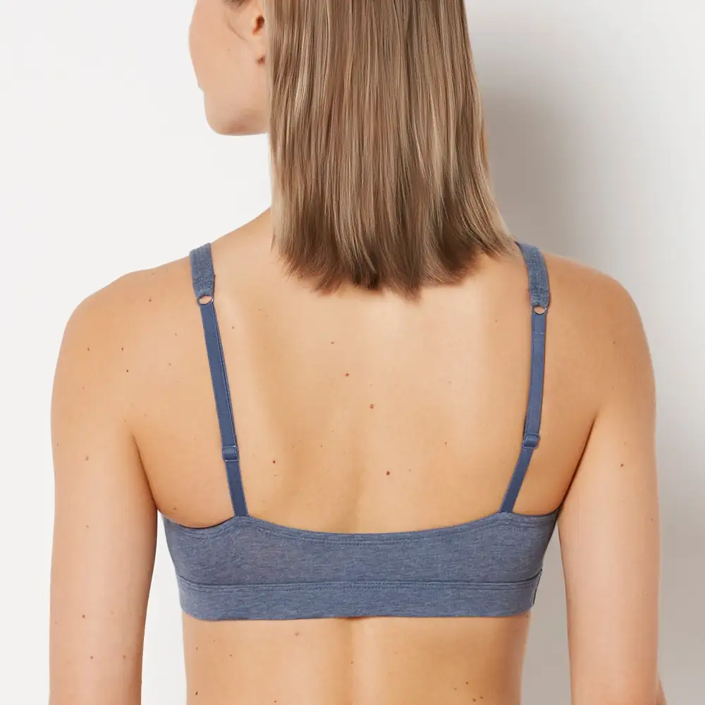 Cotton Triangle Bralette
