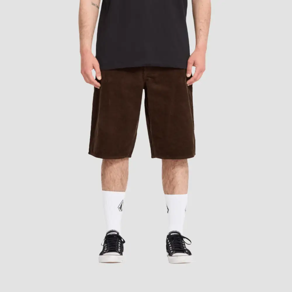 Loose Fit Corduroy Chino Casual Shorts