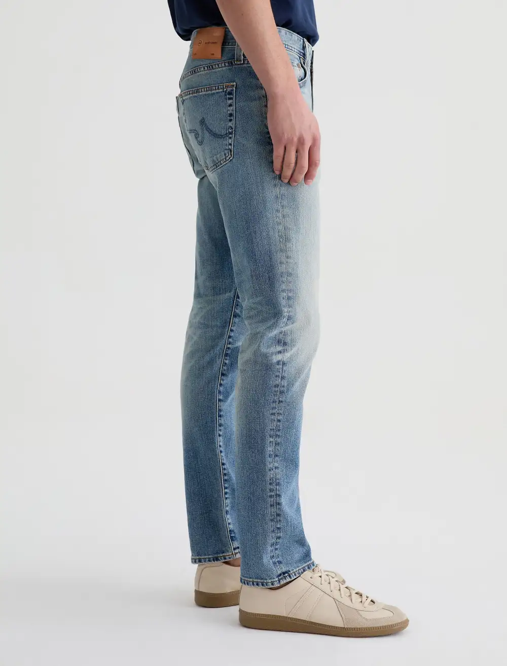 Men's Modern Slim Broken In Jeans