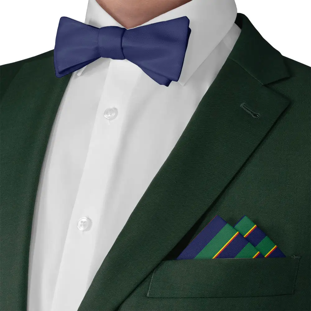 Understated Tailored Striped Pocket Square