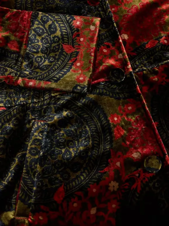 Velvet Duster Coat