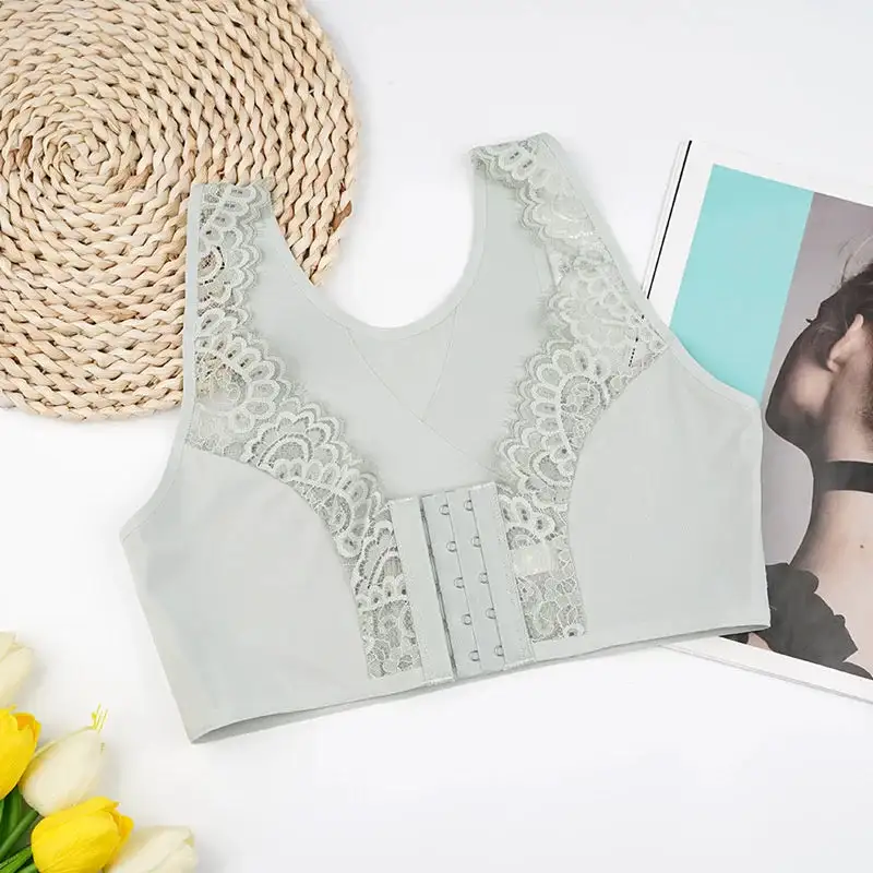 Front Closure Lace Bralette