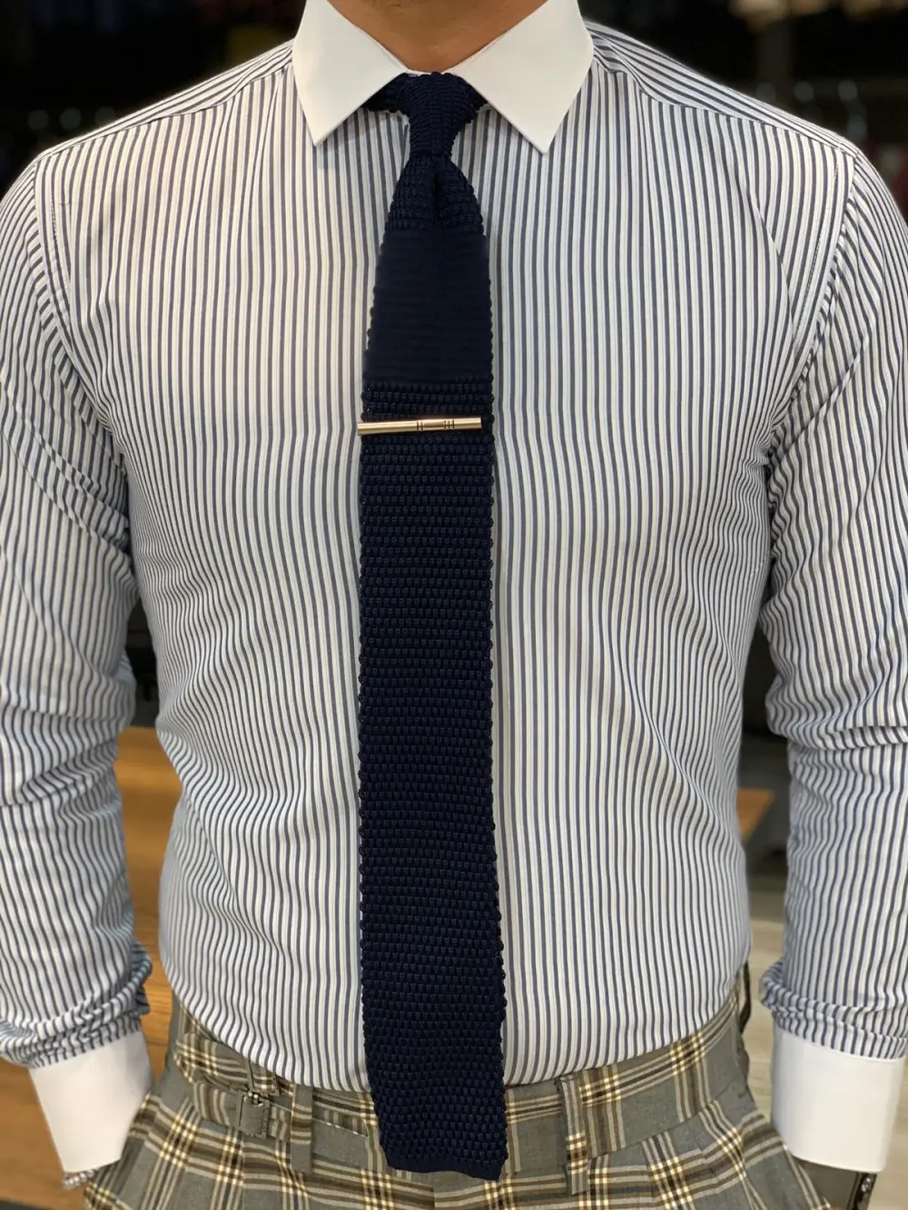 Classic Smart Slim Fit Cotton Casual Shirt