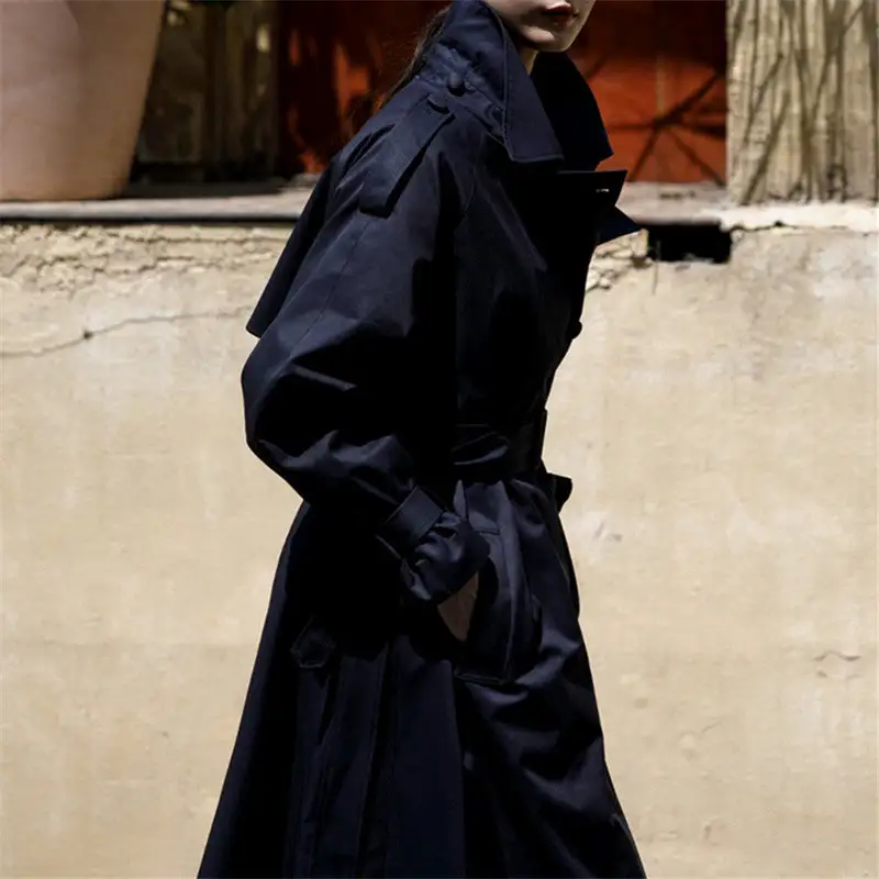 Versatile Patch Pocket Trench Coat