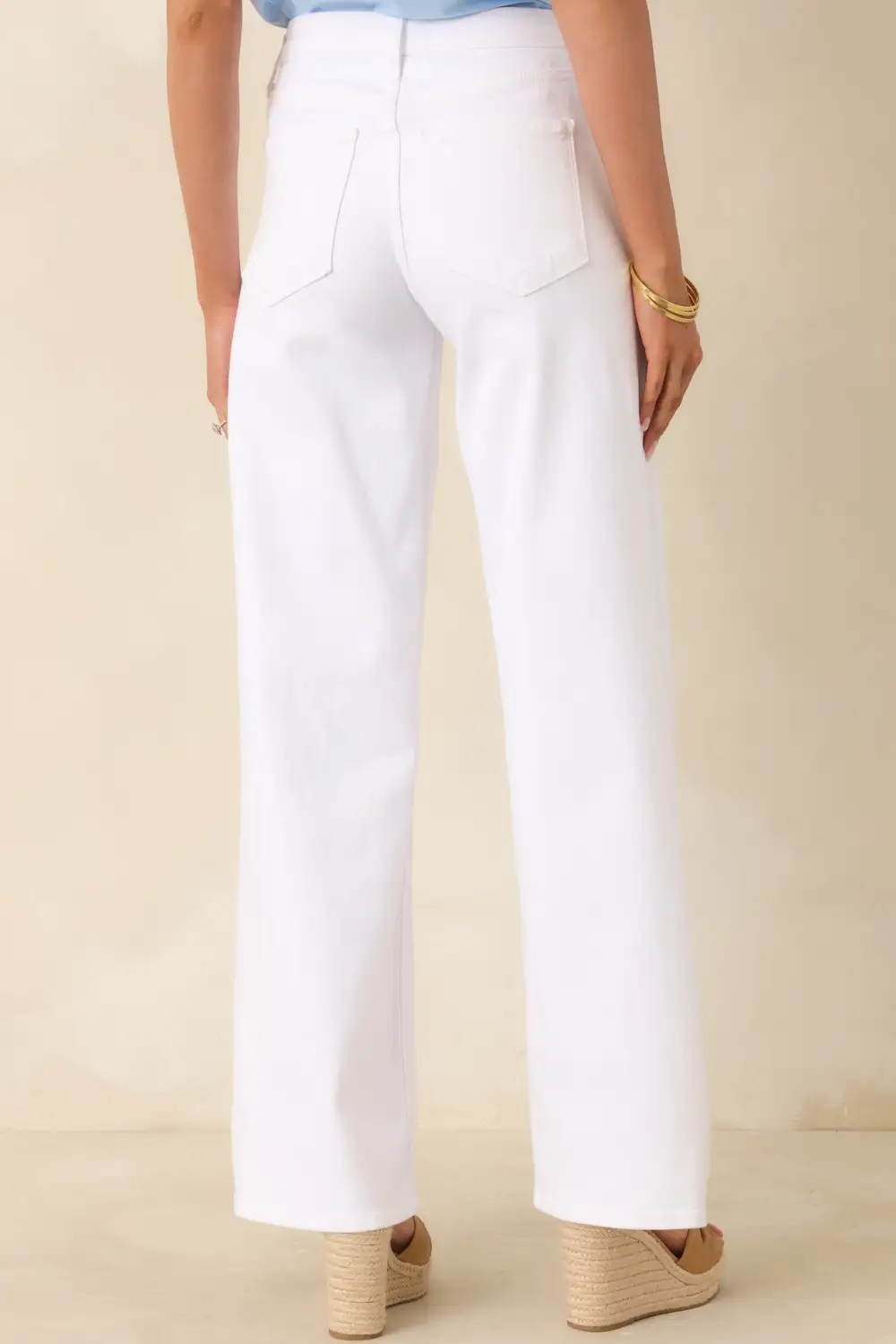 High Rise Wide Leg Jeans