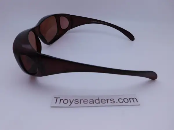 63mm Medium Polarized Fit-Over Sunglasses