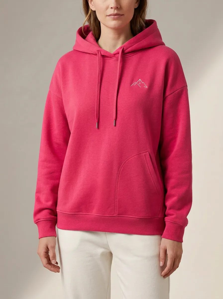 Women's Modern Mountain Graphic Casual Hoodie