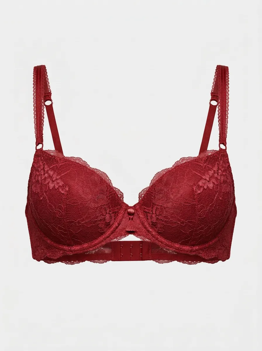 Women's Minimal Underwire Floral-Lace Bra