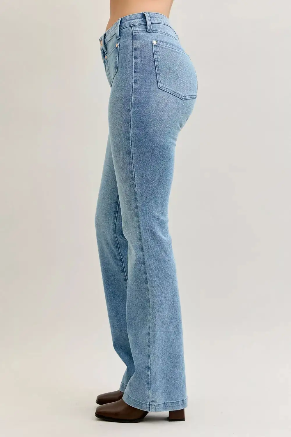 Mid Rise Bootcut Jeans