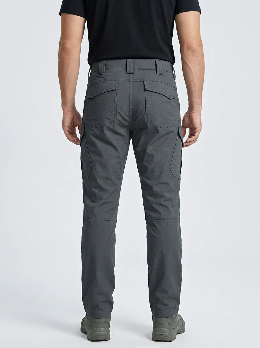 Daily Workwear with Utility Pockets Utility Cargo Trousers