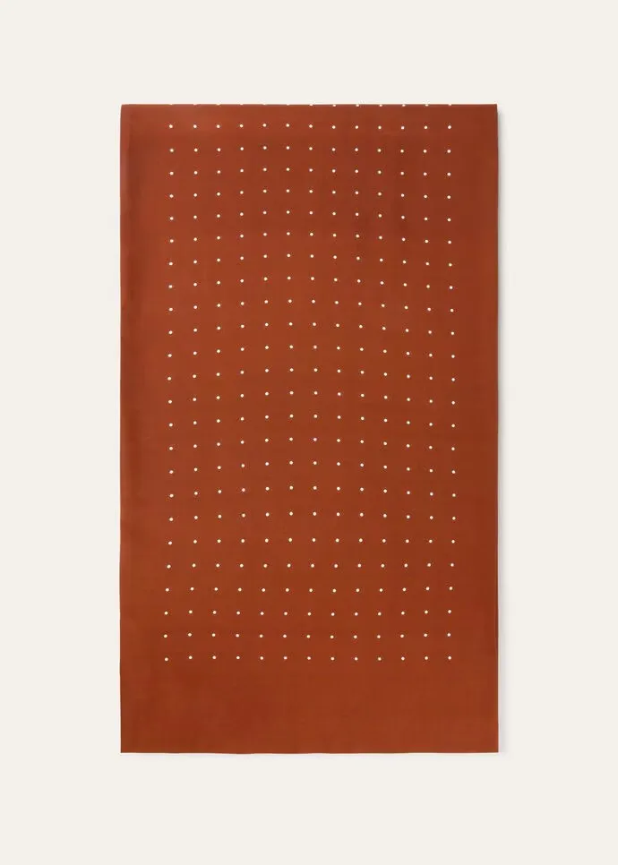 Red Pois Scarf