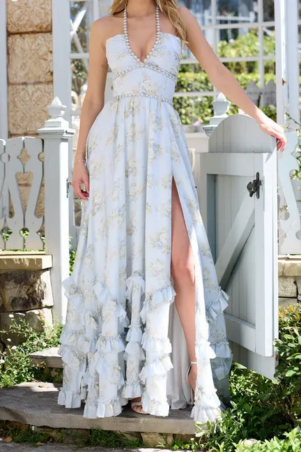The Scarlette Tapestry-Print Woven Dress