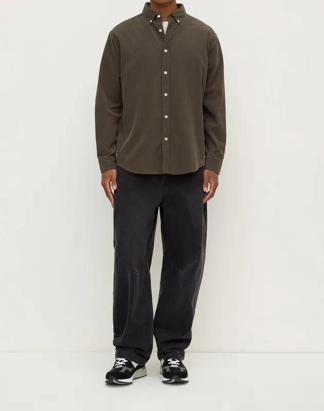 Rust Corduroy Shirt