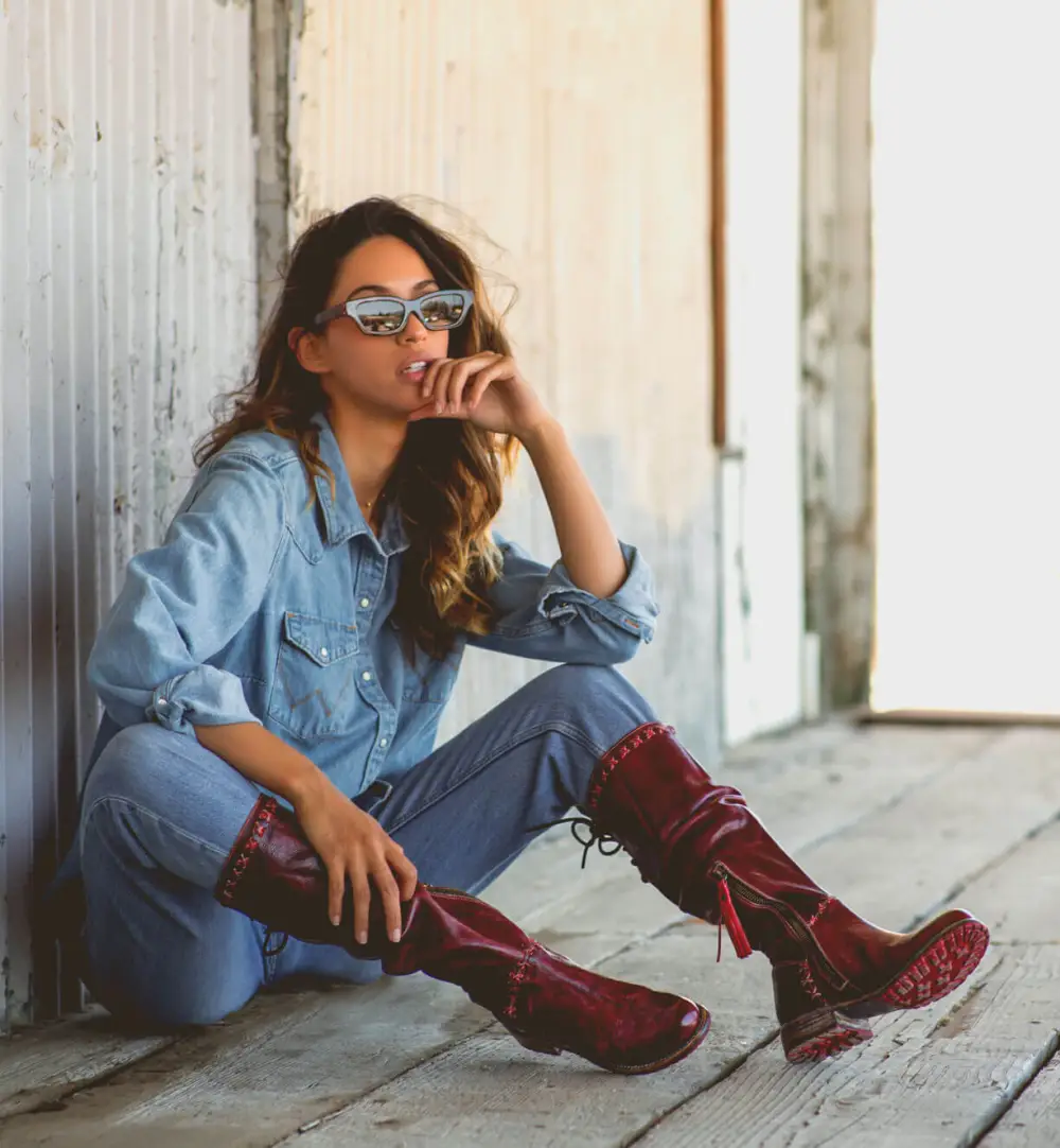 Back-Lace Side-Zip Everyday Boots