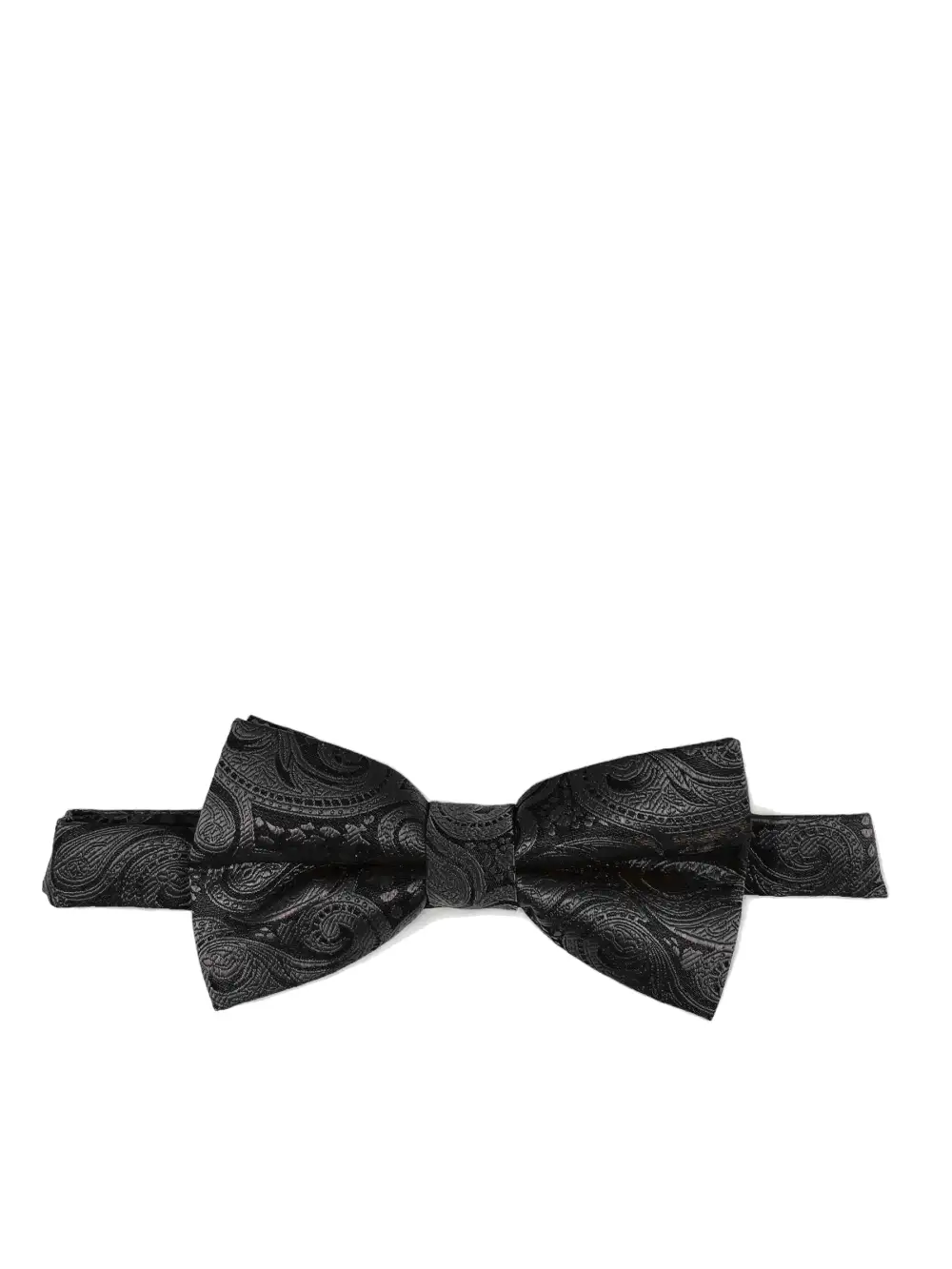 Debonair Paisley Microfiber Bow Tie