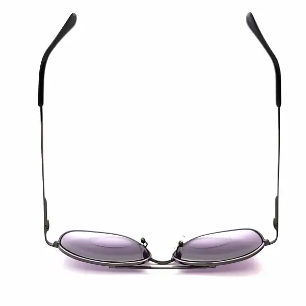 Aviator Bifocal Smoke-Lens Reading Sunglasses