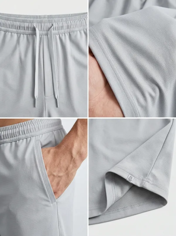 Streamlined Ice-Silk Casual Stretch Shorts