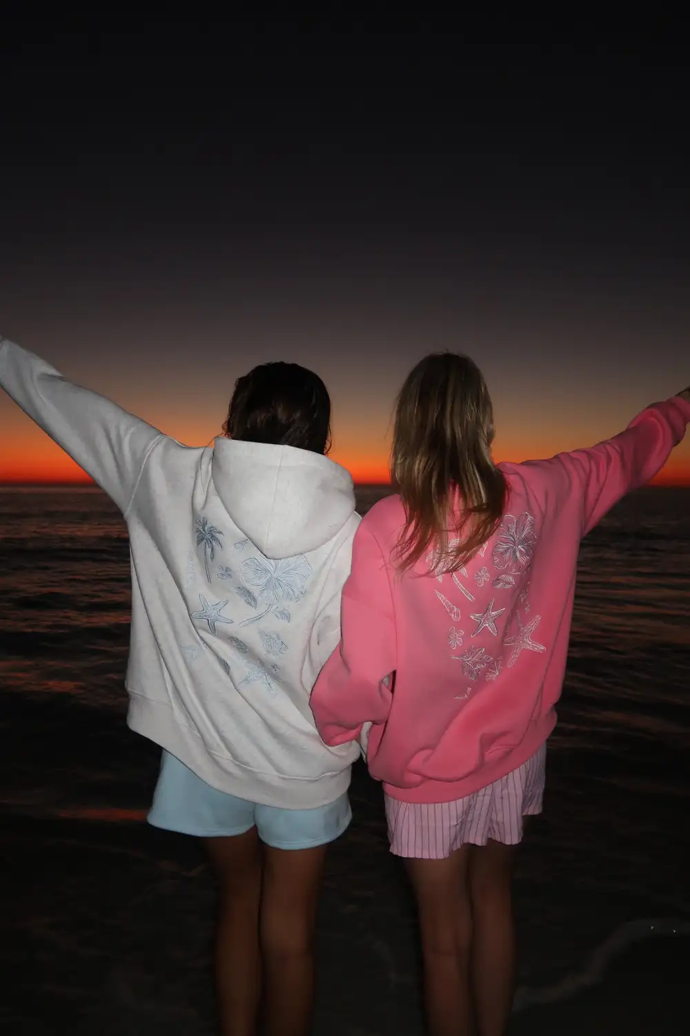 Tropical Embroider Hoodie