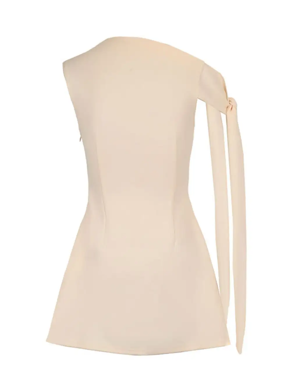 Structured Shape Shoulder Mini Dress