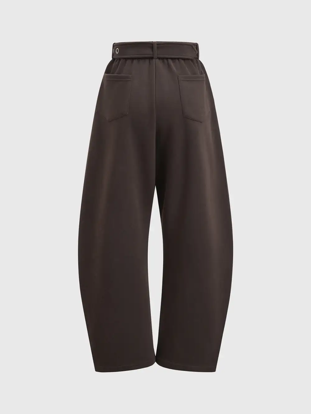 Statement Barrel-Leg Pants