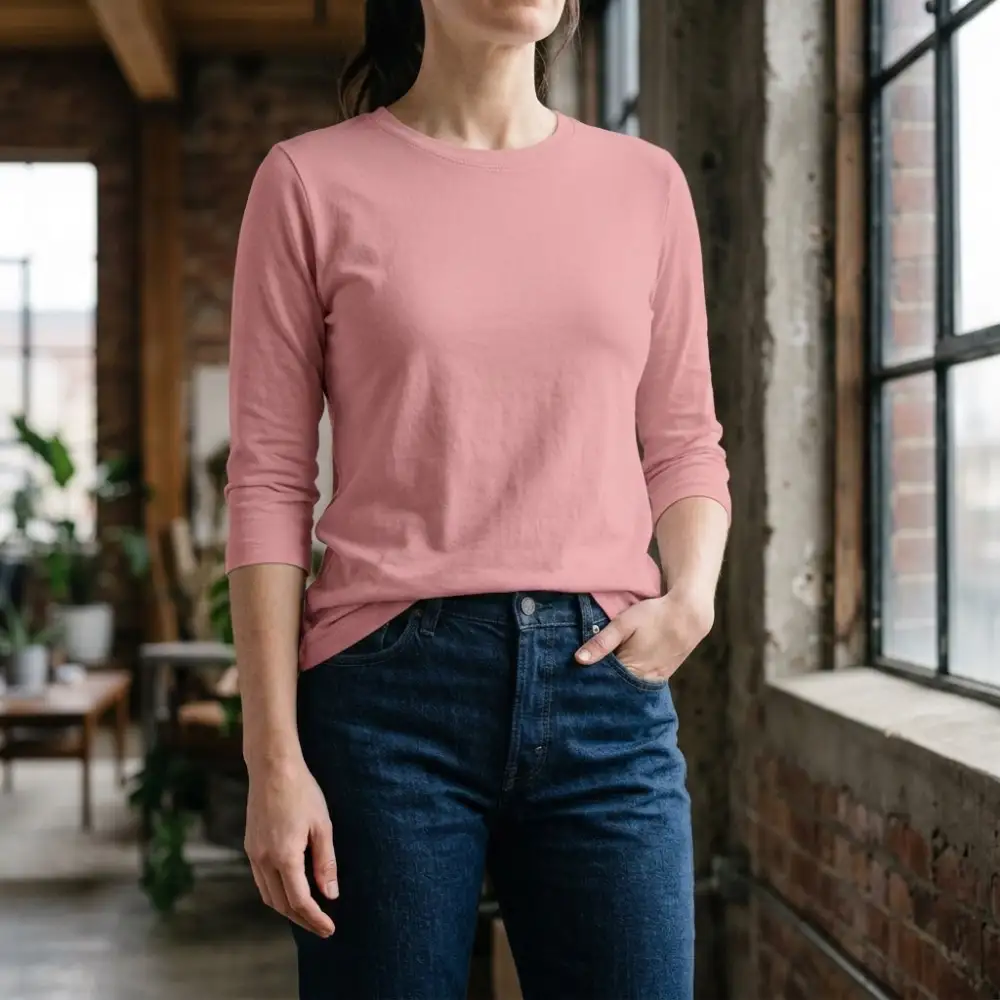 Crew-Neck Relaxed Top